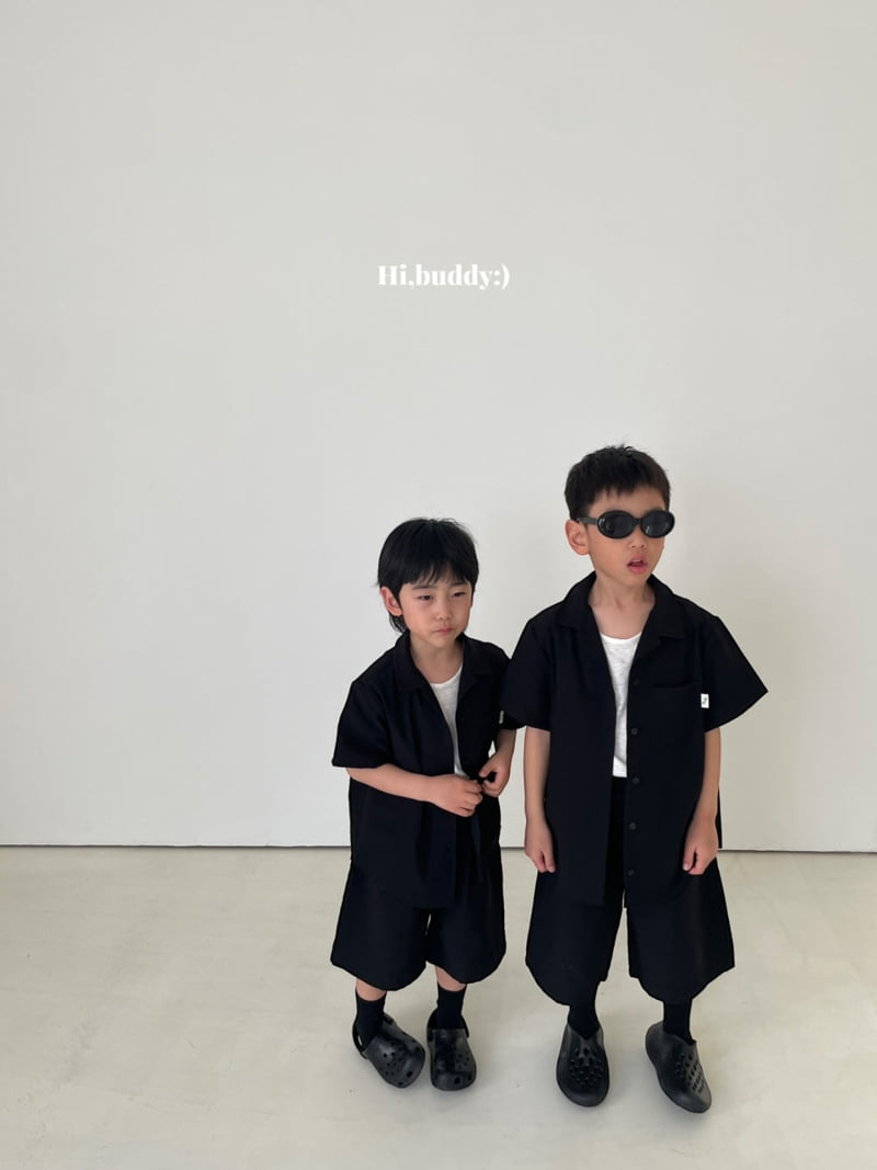 Hi buddy - Korean Children Fashion - #fashionkids - Bermuda Black Pants - 7