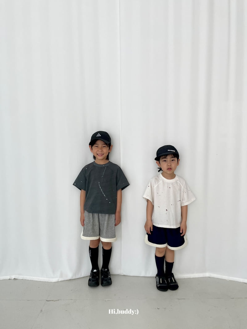 Hi buddy - Korean Children Fashion - #fashionkids - Painting Raglan Tee - 11