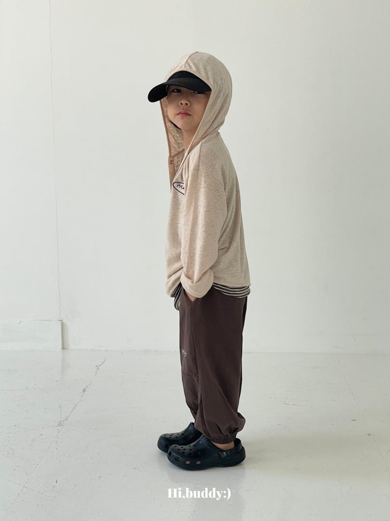 Hi buddy - Korean Children Fashion - #fashionkids - Linen Hooded Cardigan - 9