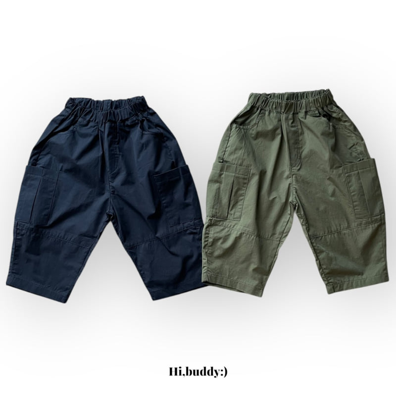 Hi buddy - Korean Children Fashion - #kidsshorts - Cargo Pants - 2