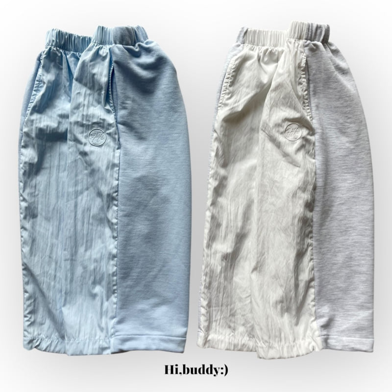Hi buddy - Korean Children Fashion - #kidsshorts - Half Half String Pants