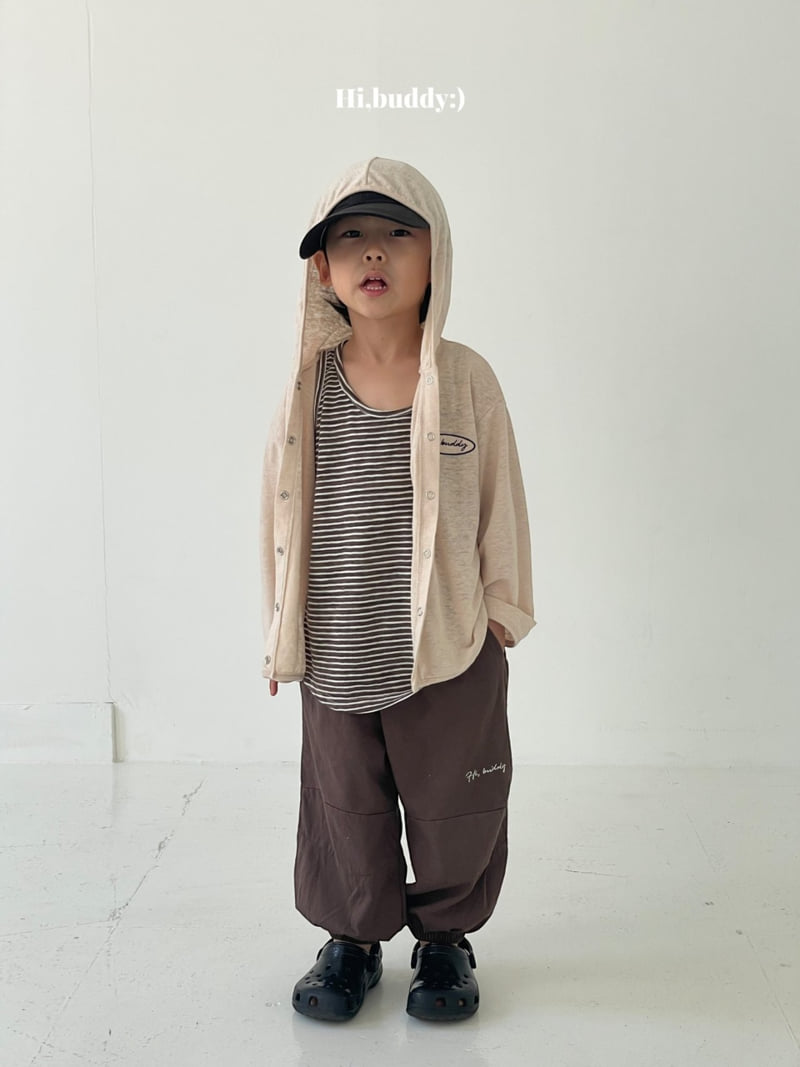 Hi buddy - Korean Children Fashion - #kidsshorts - Linen Hooded Cardigan - 10