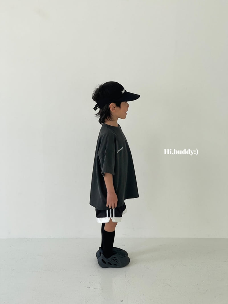 Hi buddy - Korean Children Fashion - #kidsshorts - Club Pigment Tee - 8