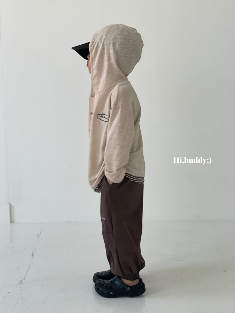 Hi buddy - Korean Children Fashion - #kidsstore - Linen Hooded Cardigan - 11