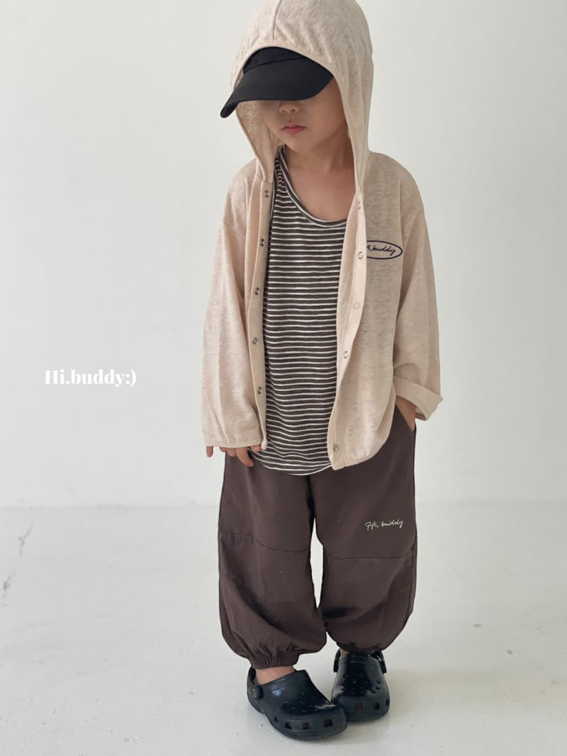 Hi buddy - Korean Children Fashion - #kidzfashiontrend - Linen Hooded Cardigan - 12