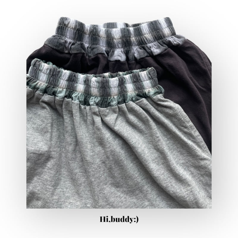 Hi buddy - Korean Children Fashion - #littlefashionista - Check Run Jogger Pants - 3