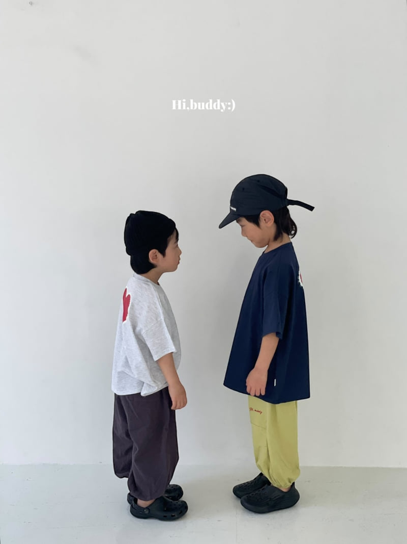 Hi buddy - Korean Children Fashion - #magicofchildhood - Heart Tee - 10