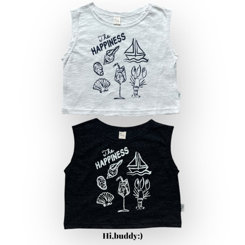 Hi buddy - Korean Children Fashion - #minifashionista - Happiness Sleeveless