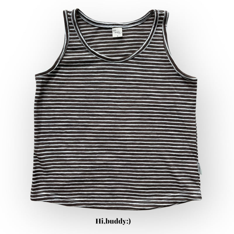 Hi buddy - Korean Children Fashion - #minifashionista - Summer Stripe Sleeveless - 5
