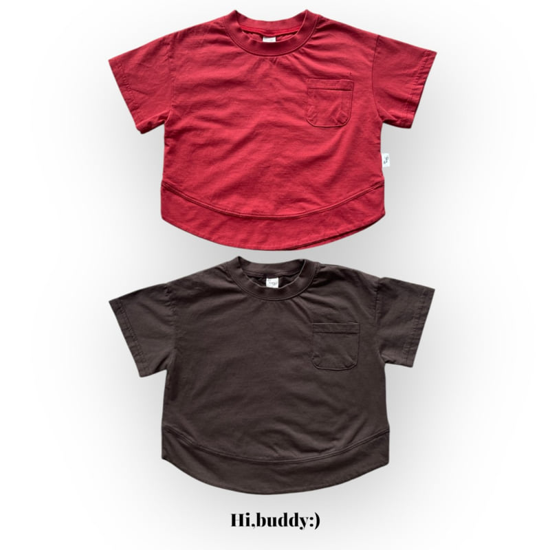 Hi buddy - Korean Children Fashion - #minifashionista - Smoothie Tee