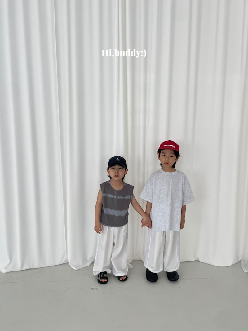Hi buddy - Korean Children Fashion - #prettylittlegirls - Half Half String Pants - 8