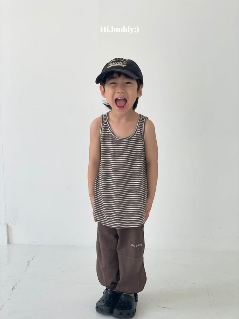 Hi buddy - Korean Children Fashion - #prettylittlegirls - Summer Stripe Sleeveless - 6