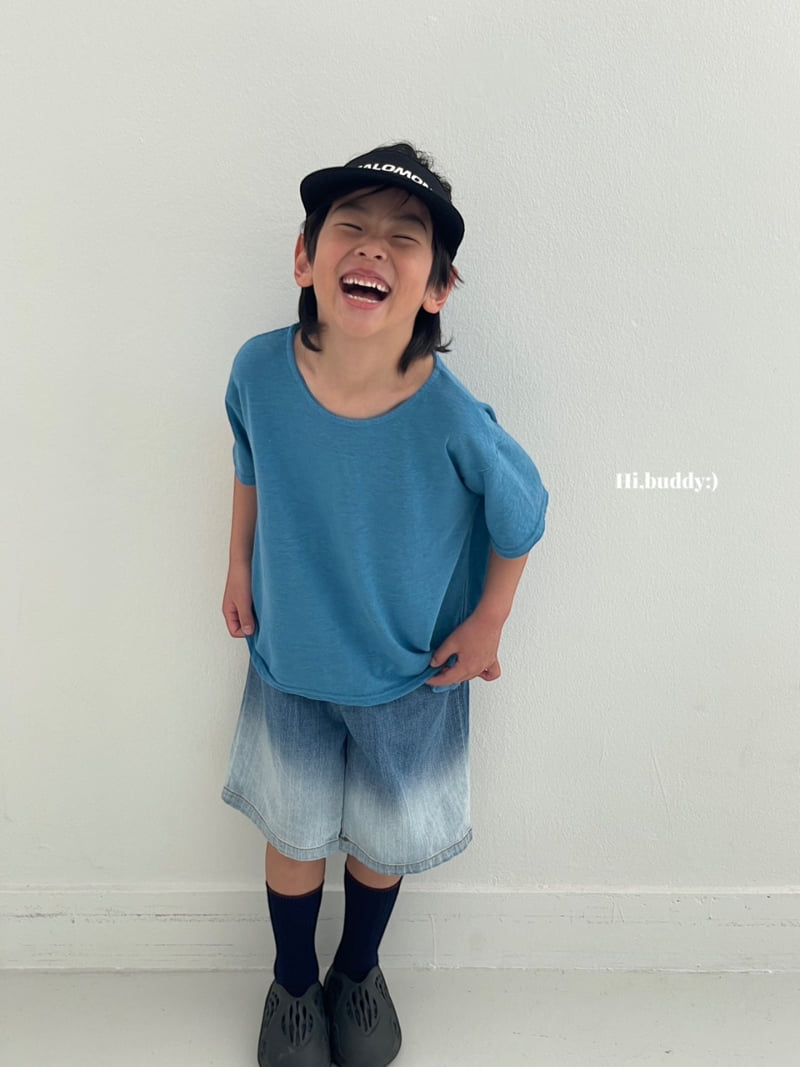 Hi buddy - Korean Children Fashion - #prettylittlegirls - Linen Tee - 5