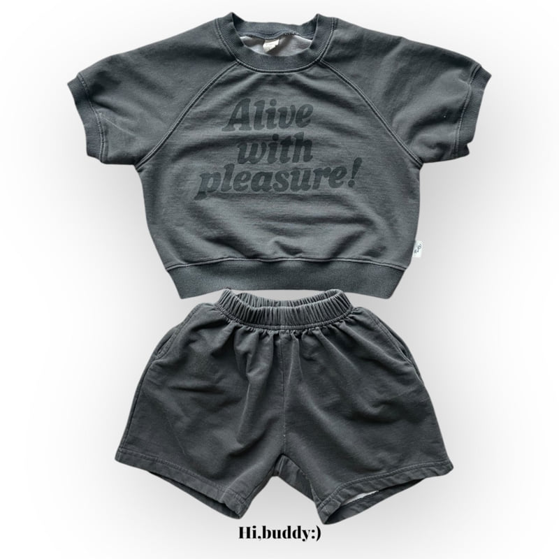 Hi buddy - Korean Children Fashion - #stylishchildhood - Live Sweatshirts - 3