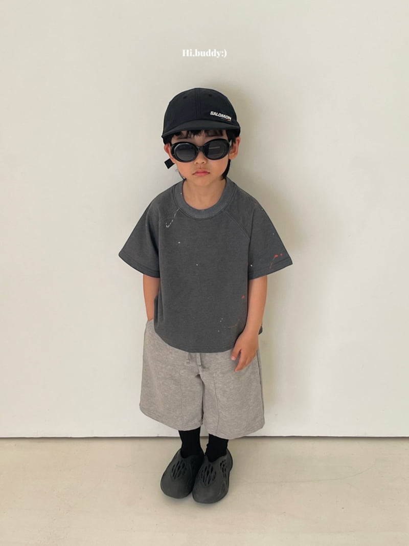 Hi buddy - Korean Children Fashion - #prettylittlegirls - Painting Raglan Tee - 4