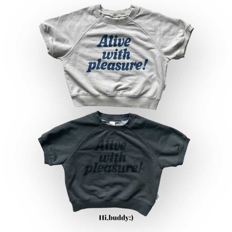 Hi buddy - Korean Children Fashion - #todddlerfashion - Live Sweatshirts