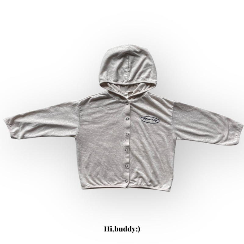 Hi buddy - Korean Children Fashion - #toddlerclothing - Linen Hooded Cardigan - 3