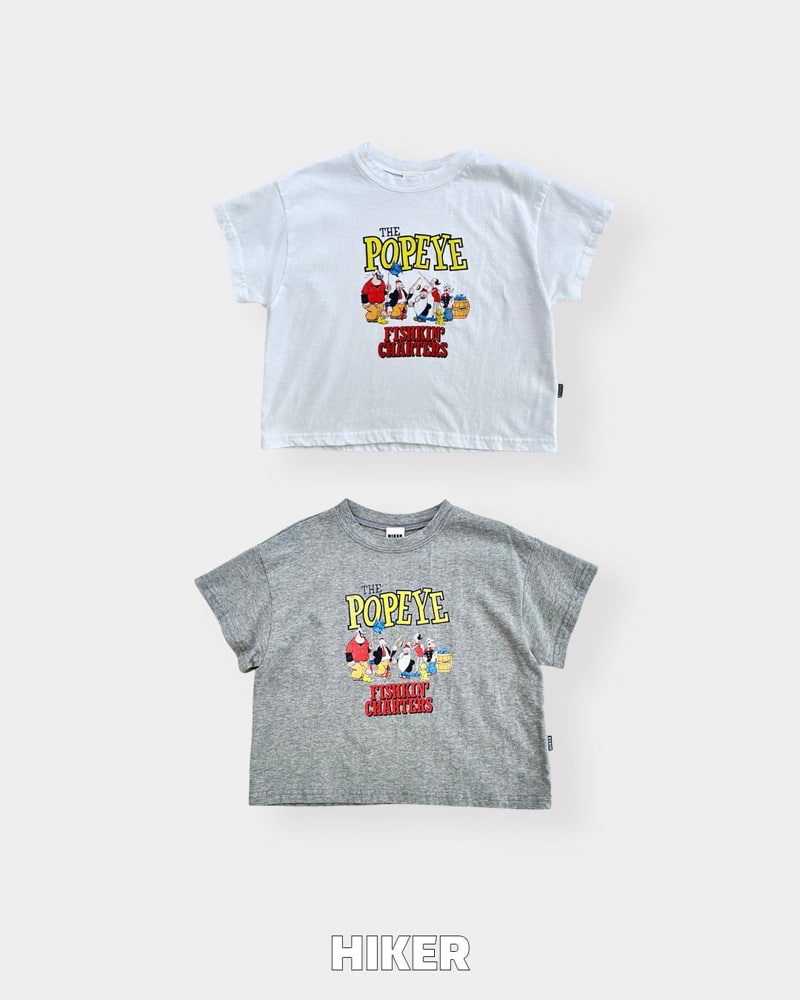 Hiker - Korean Children Fashion - #Kfashion4kids - Popeye Short Sleeve Tee
