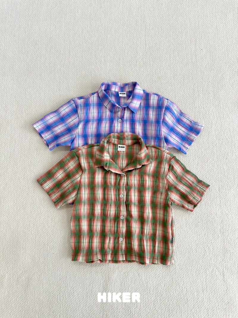 Hiker - Korean Children Fashion - #childofig - Achacha Check Shirt - 5