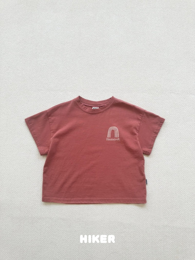 Hiker - Korean Children Fashion - #childofig - Rainbow Short Sleeve Tee - 3