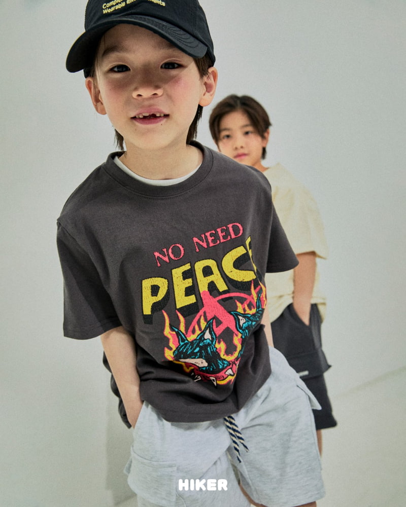 Hiker - Korean Children Fashion - #childofig - Doberman Short Sleeve Tee - 12