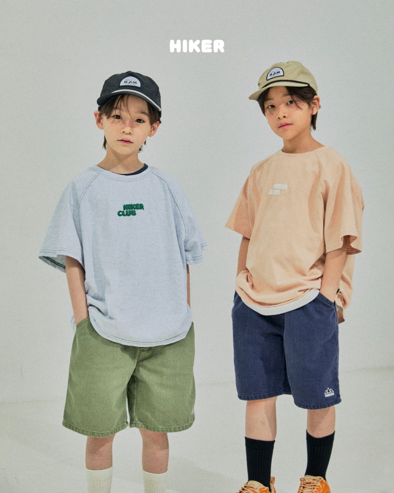 Hiker - Korean Children Fashion - #childofig - Club Raglan Short Sleeve Tee - 10