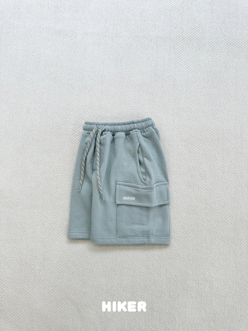 Hiker - Korean Children Fashion - #childofig - Embroidered Cargo Shorts - 6