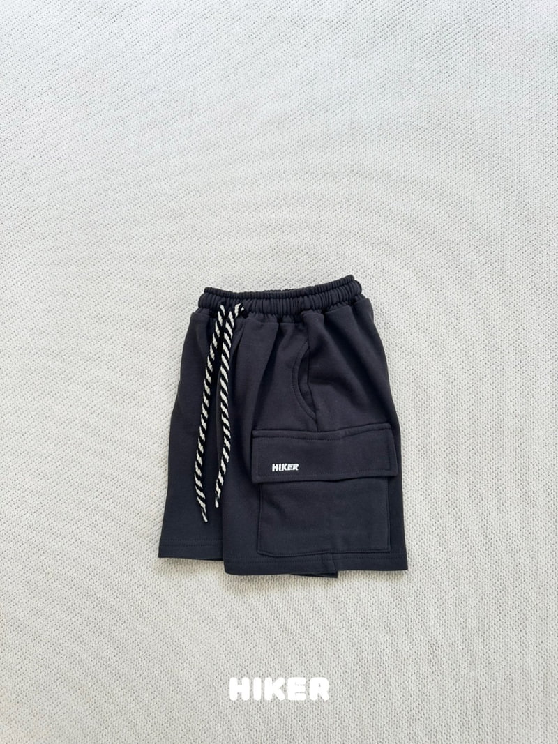 Hiker - Korean Children Fashion - #childofig - Embroidered Cargo Shorts - 7