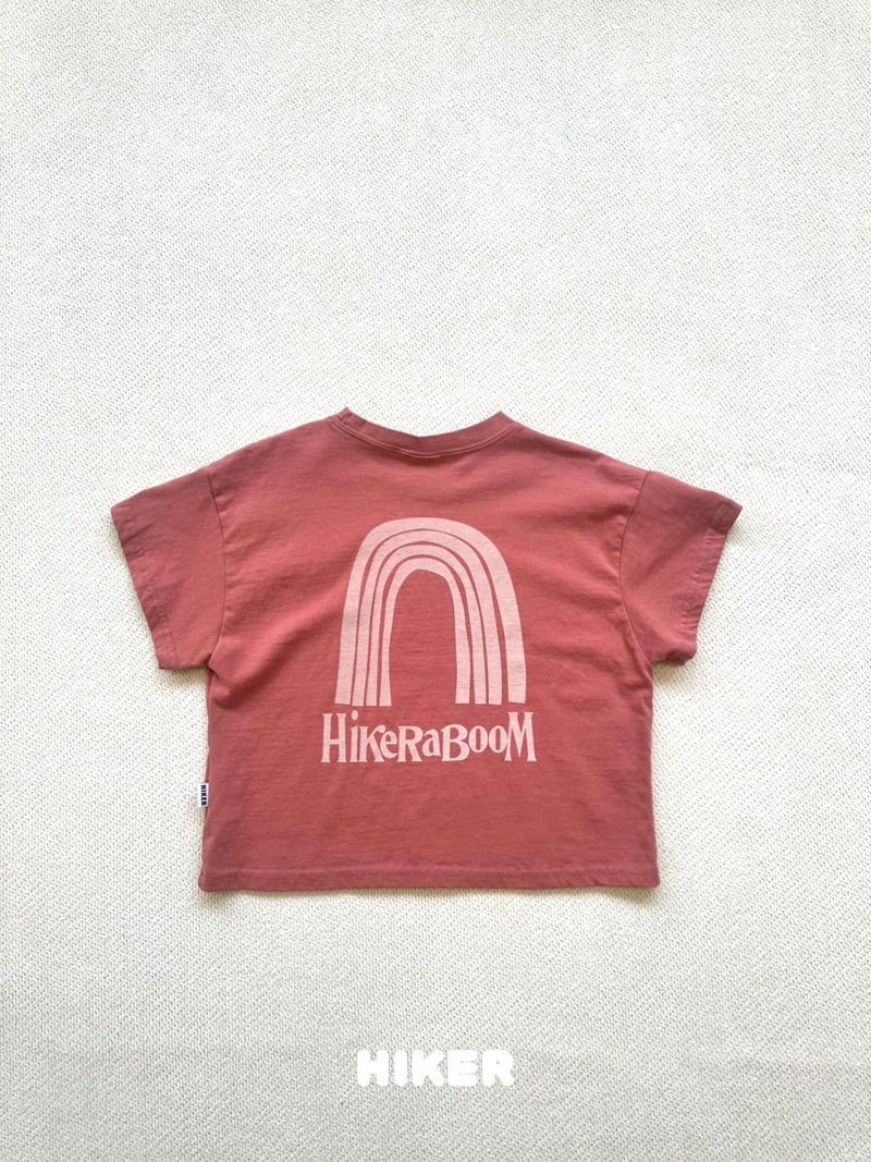 Hiker - Korean Children Fashion - #childofig - Rainbow Short Sleeve Tee - 4