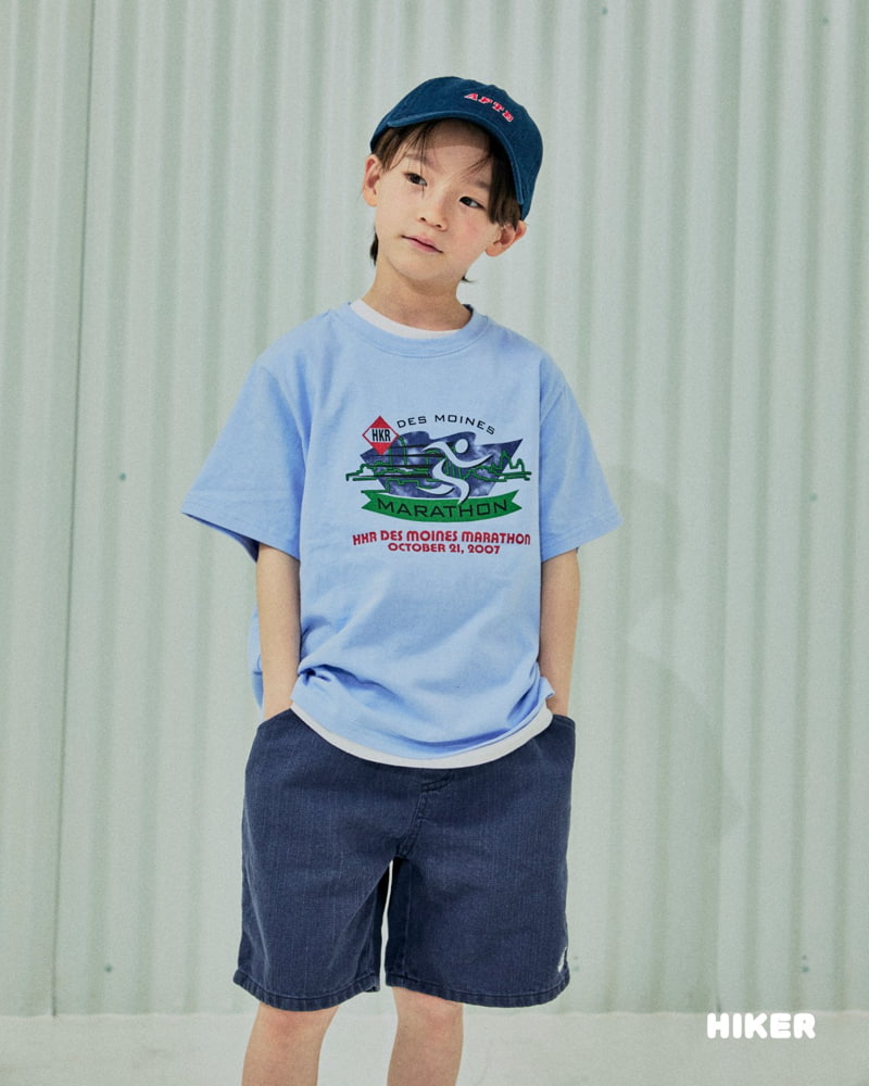 Hiker - Korean Children Fashion - #designkidswear - Marathon Short Sleeve Tee - 8