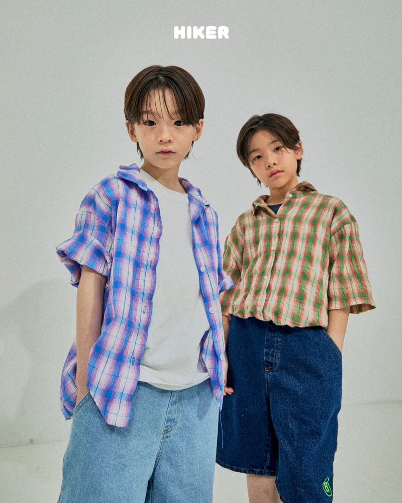 Hiker - Korean Children Fashion - #designkidswear - Achacha Check Shirt - 7