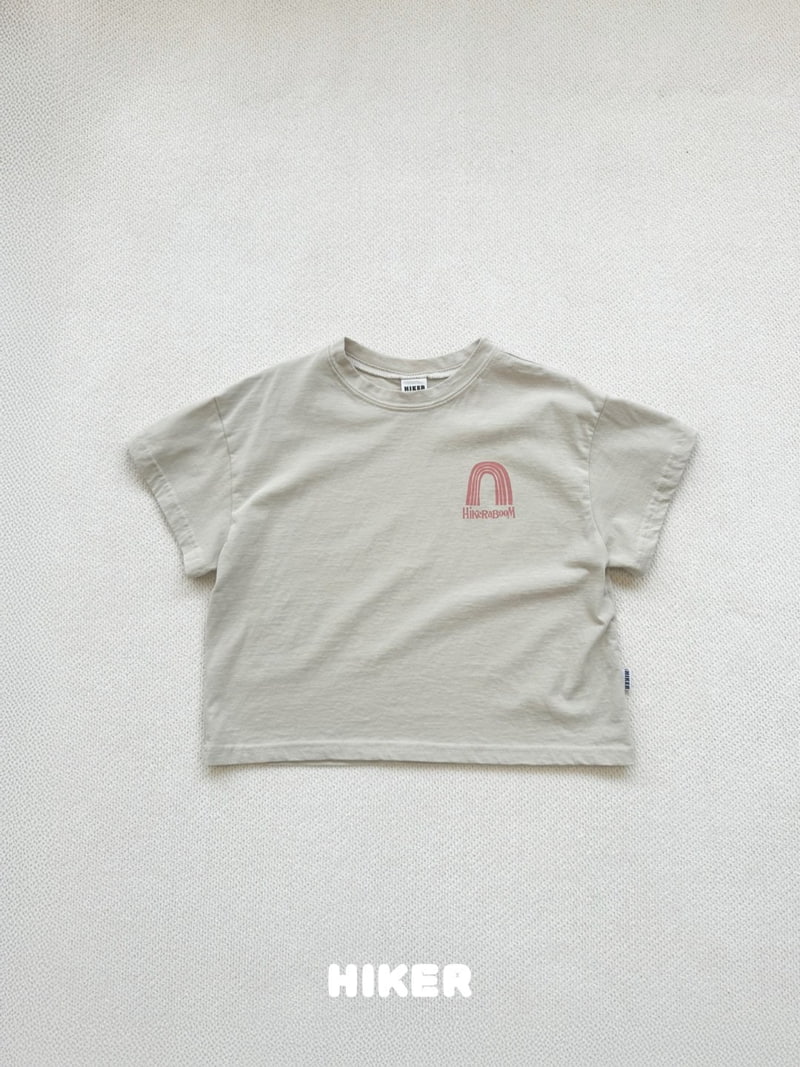 Hiker - Korean Children Fashion - #designkidswear - Rainbow Short Sleeve Tee - 5