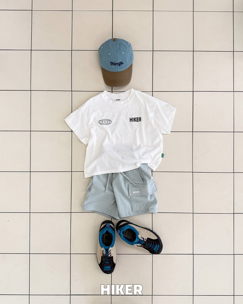 Hiker - Korean Children Fashion - #designkidswear - Embroidered Cargo Shorts - 9
