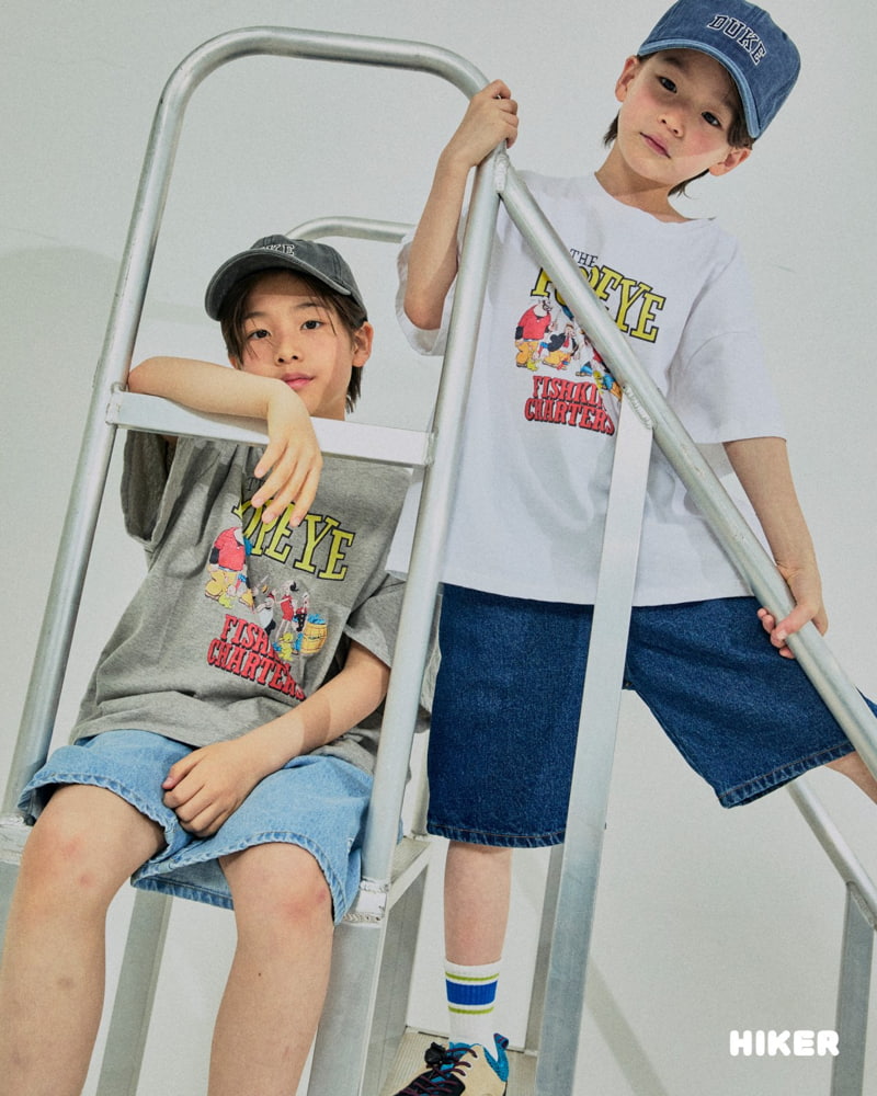 Hiker - Korean Children Fashion - #discoveringself - Popeye Short Sleeve Tee - 12