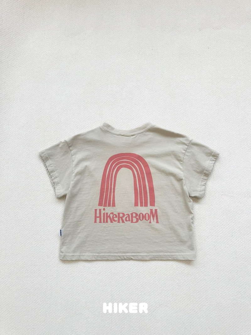 Hiker - Korean Children Fashion - #discoveringself - Rainbow Short Sleeve Tee - 6