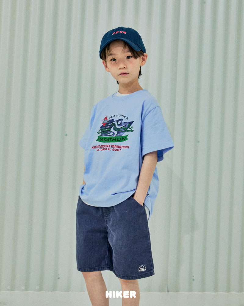 Hiker - Korean Children Fashion - #fashionkids - Marathon Short Sleeve Tee - 10