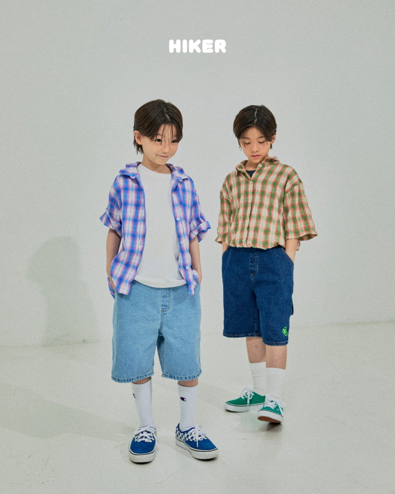 Hiker - Korean Children Fashion - #fashionkids - Achacha Check Shirt - 9