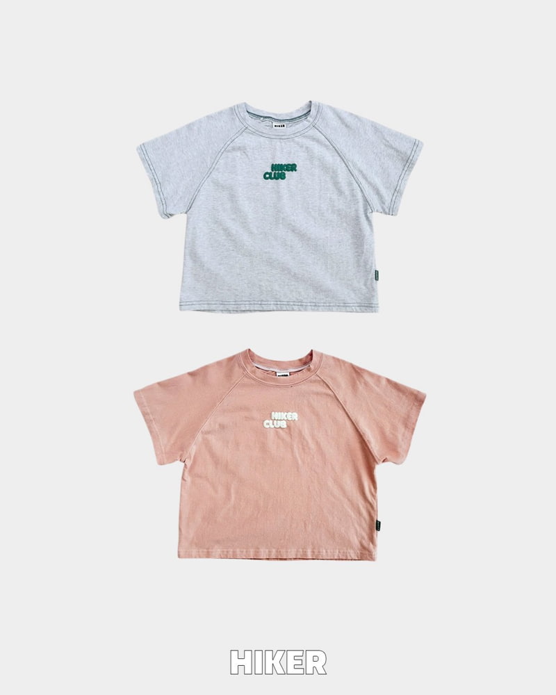 Hiker - Korean Children Fashion - #fashionkids - Club Raglan Short Sleeve Tee