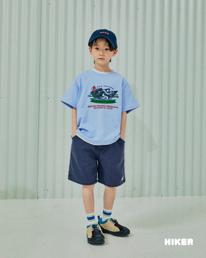 Hiker - Korean Children Fashion - #kidsshorts - Marathon Short Sleeve Tee - 11