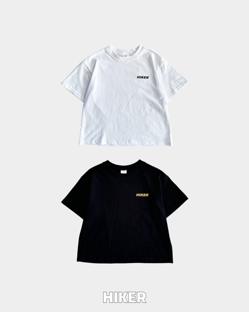 Hiker - Korean Children Fashion - #kidsstore - Hiker Basic Short Sleeve Tee