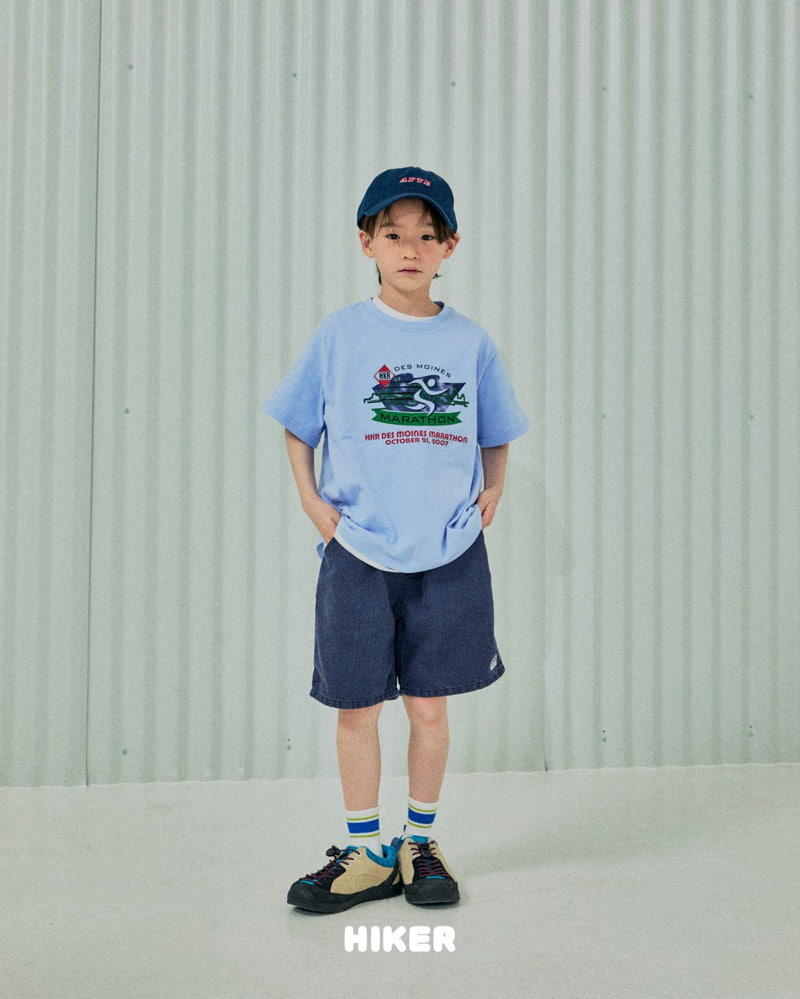 Hiker - Korean Children Fashion - #kidsstore - Marathon Short Sleeve Tee - 12