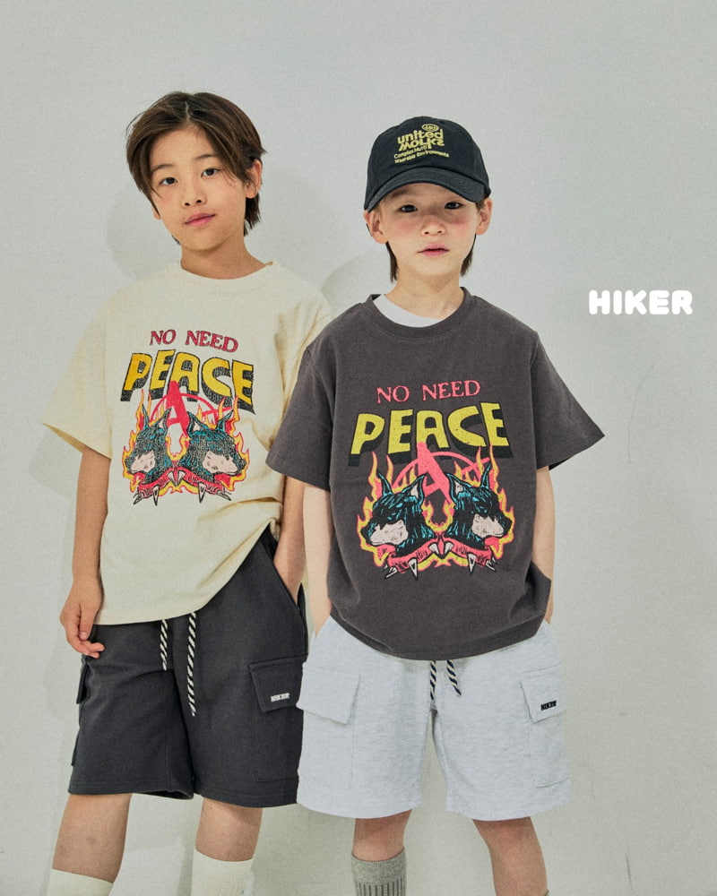 Hiker - Korean Children Fashion - #kidsstore - Doberman Short Sleeve Tee - 5