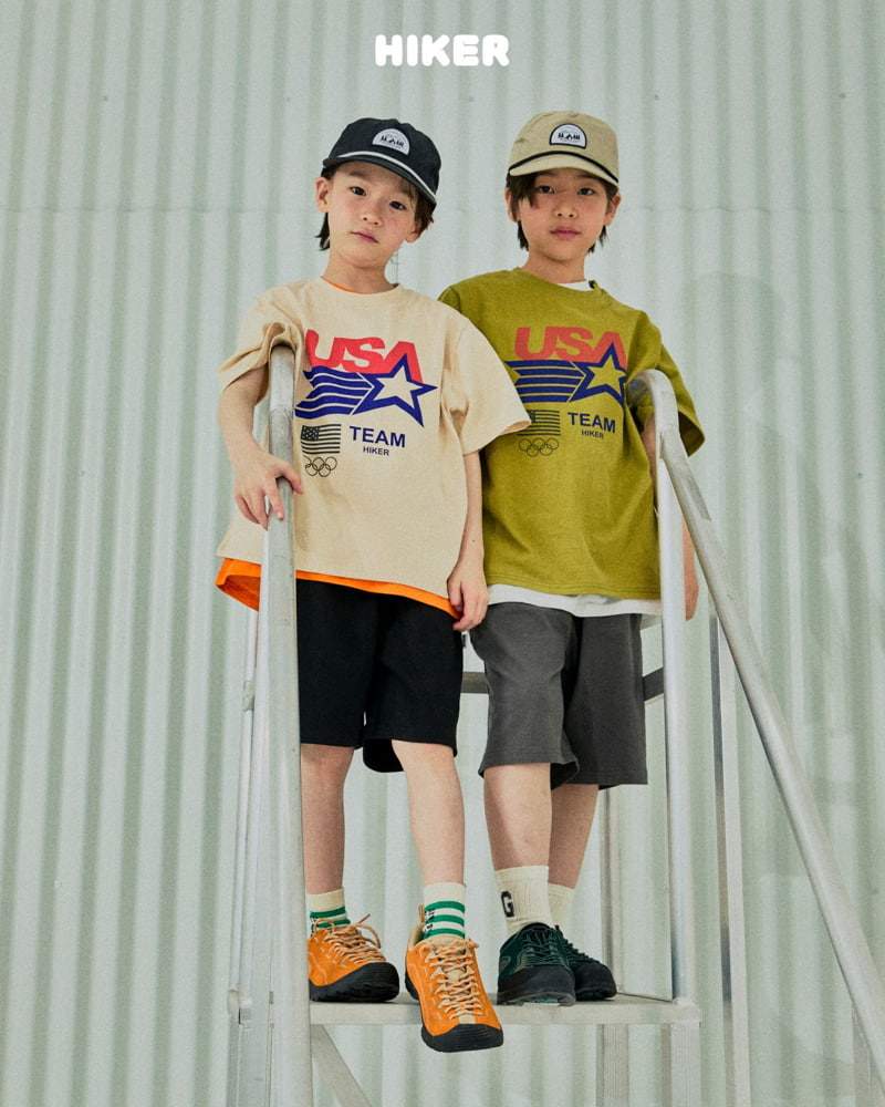Hiker - Korean Children Fashion - #kidzfashiontrend - USA Top Bottom Set - 8