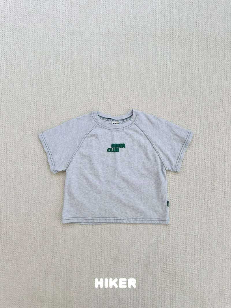 Hiker - Korean Children Fashion - #kidsstore - Club Raglan Short Sleeve Tee - 4