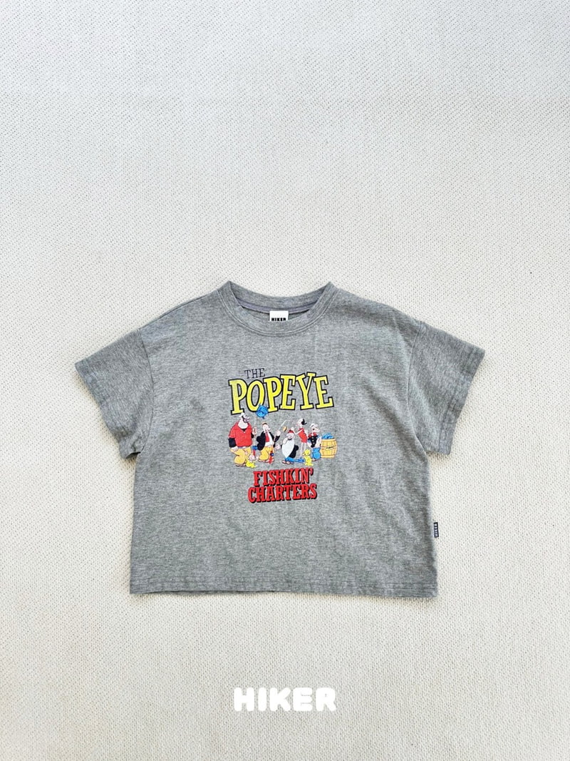 Hiker - Korean Children Fashion - #littlefashionista - Popeye Short Sleeve Tee - 2