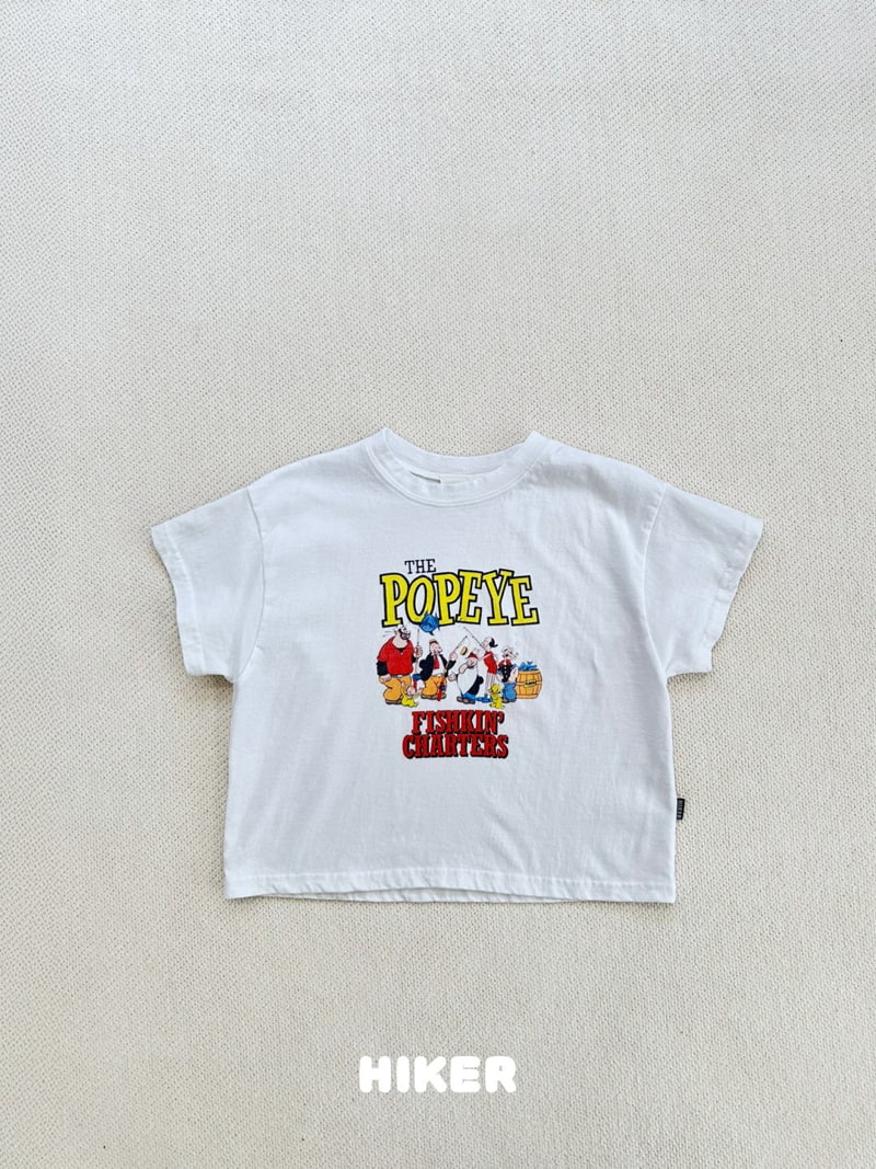 Hiker - Korean Children Fashion - #magicofchildhood - Popeye Short Sleeve Tee - 3