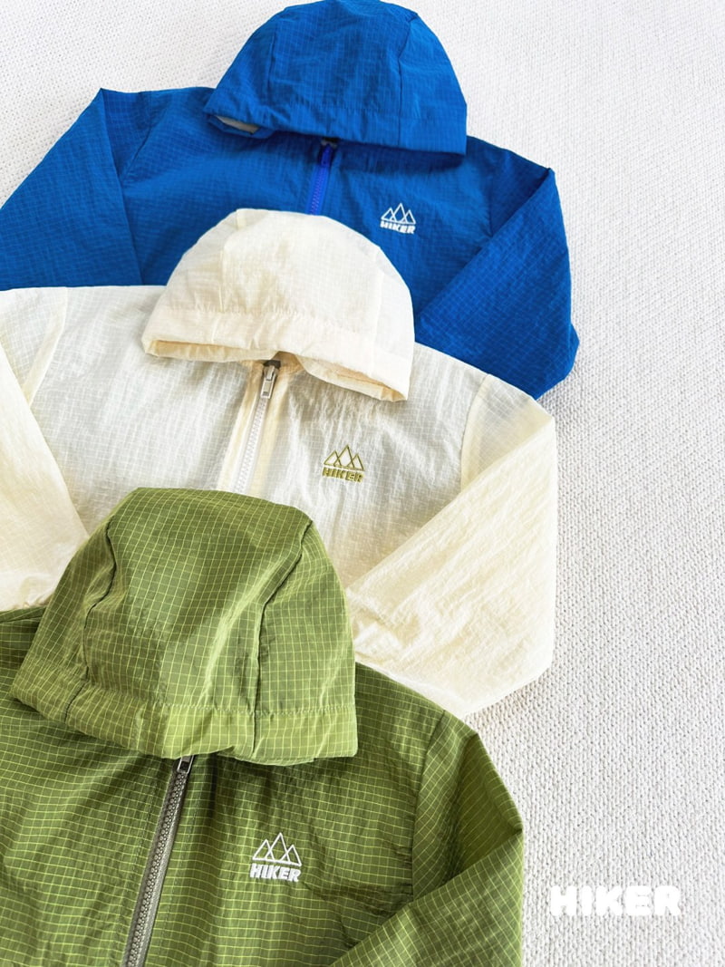 Solid Rib Hood Windbreaker by Hiker for Child - view 2