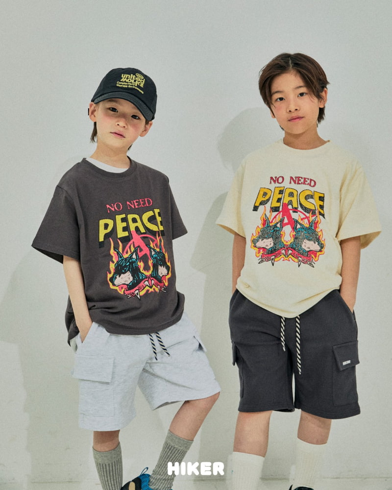 Hiker - Korean Children Fashion - #magicofchildhood - Doberman Short Sleeve Tee - 9