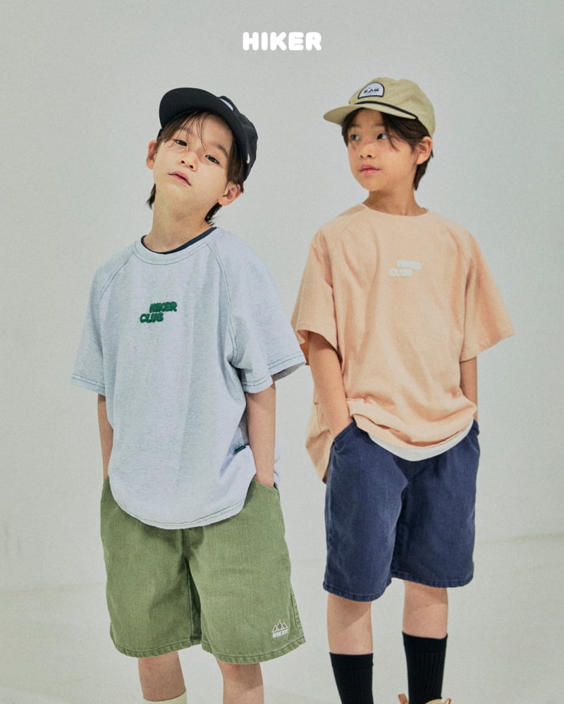 Hiker - Korean Children Fashion - #magicofchildhood - Club Raglan Short Sleeve Tee - 7