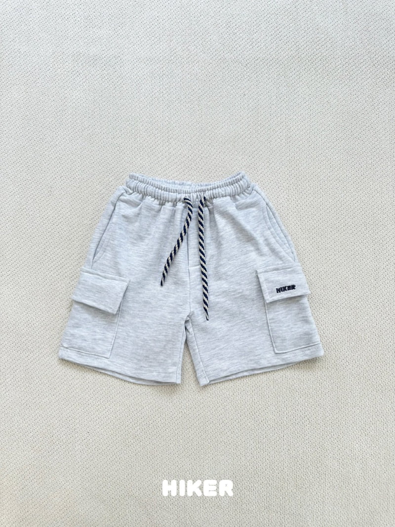 Hiker - Korean Children Fashion - #magicofchildhood - Embroidered Cargo Shorts - 3